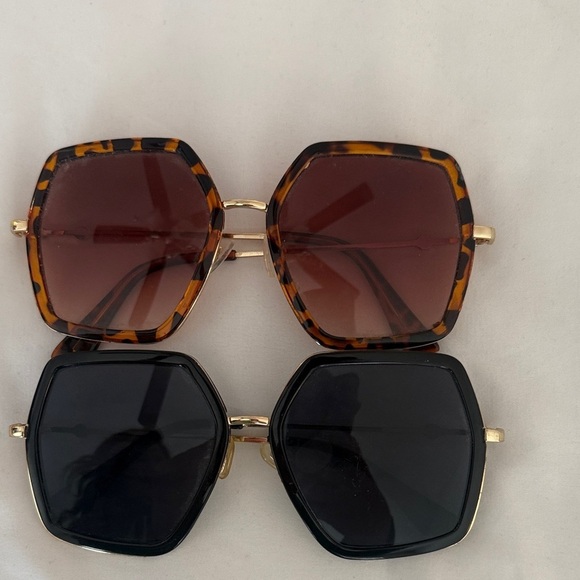 Stylish Black and Tortoiseshell Sunglasses BUNDLE - Picture 4 of 6